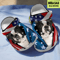 American Boston Terriers Crocs Crocband Clog Custom Crocs 0