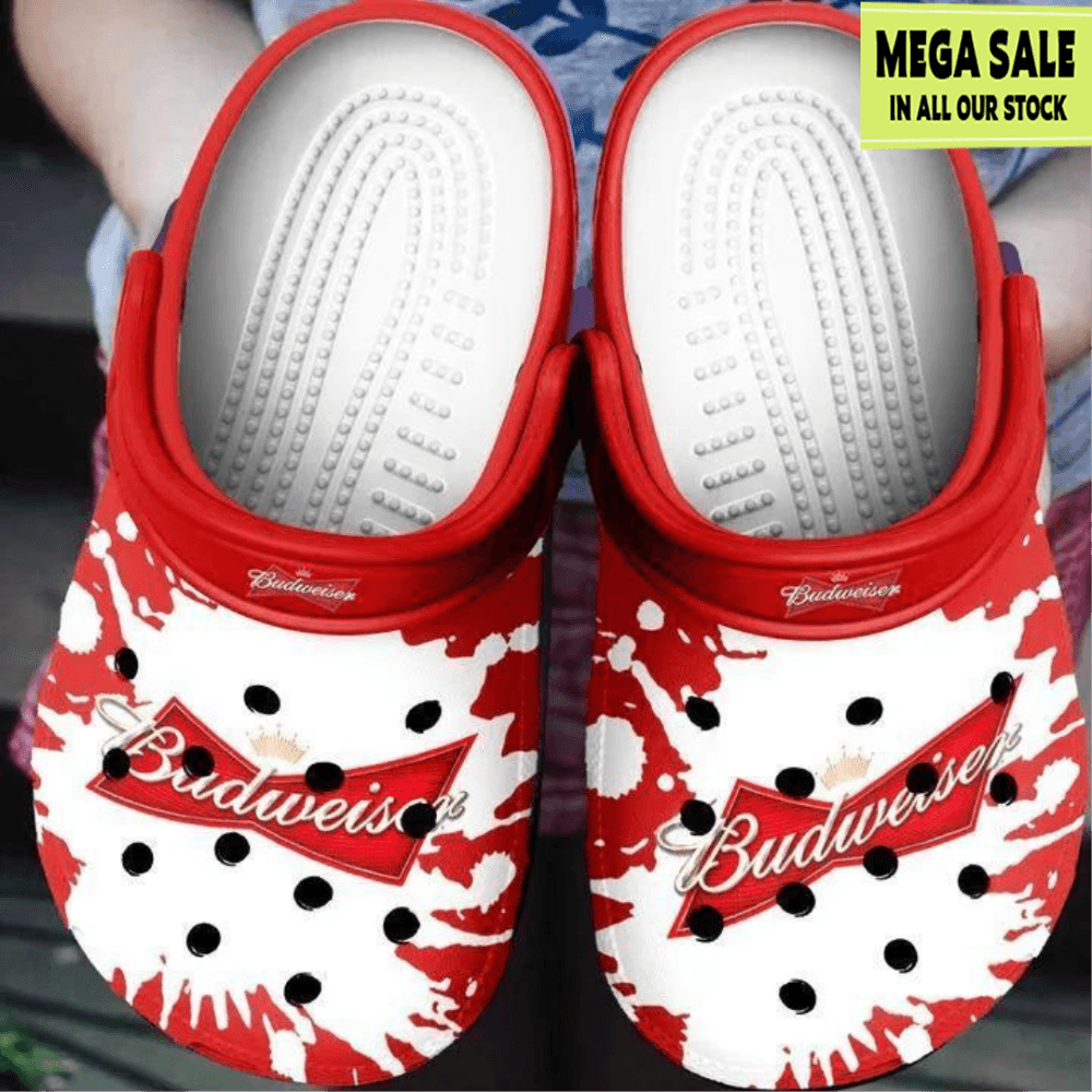 Amazon Budweiser Beer Crocs Crocband Clog For Women Men Custom Crocs 0