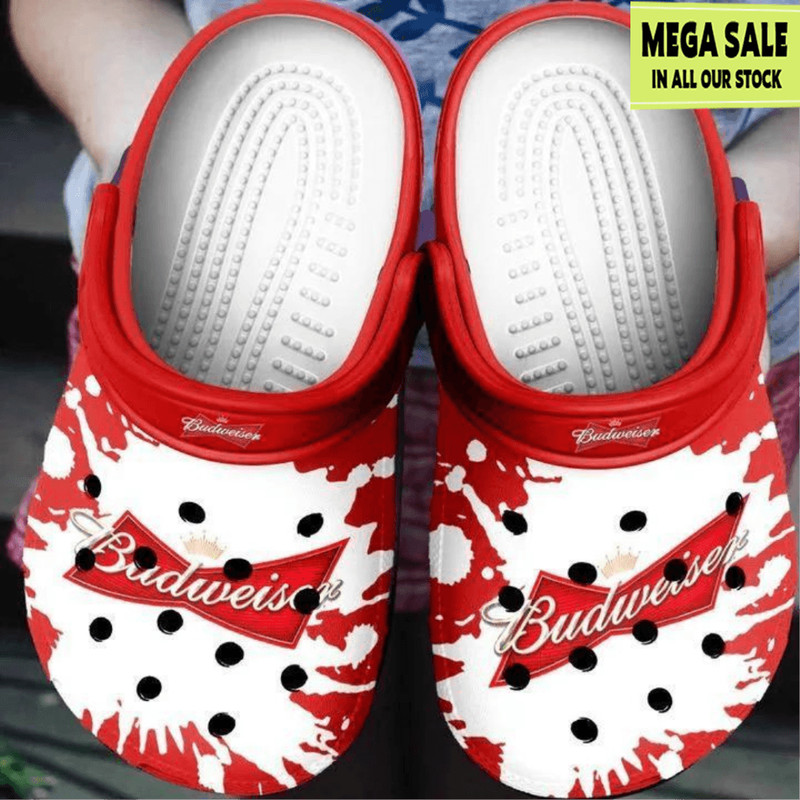 Amazon Budweiser Beer Crocs Crocband Clog For Women Men Custom Crocs 0