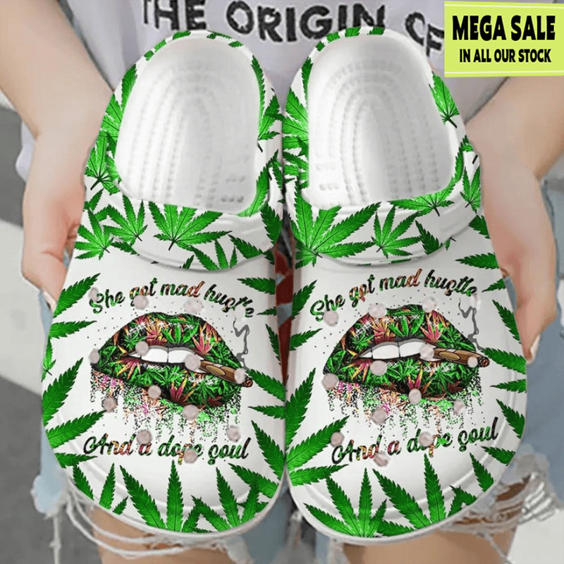 Amazing Cannabis Crocs For Men Custom Crocs 0