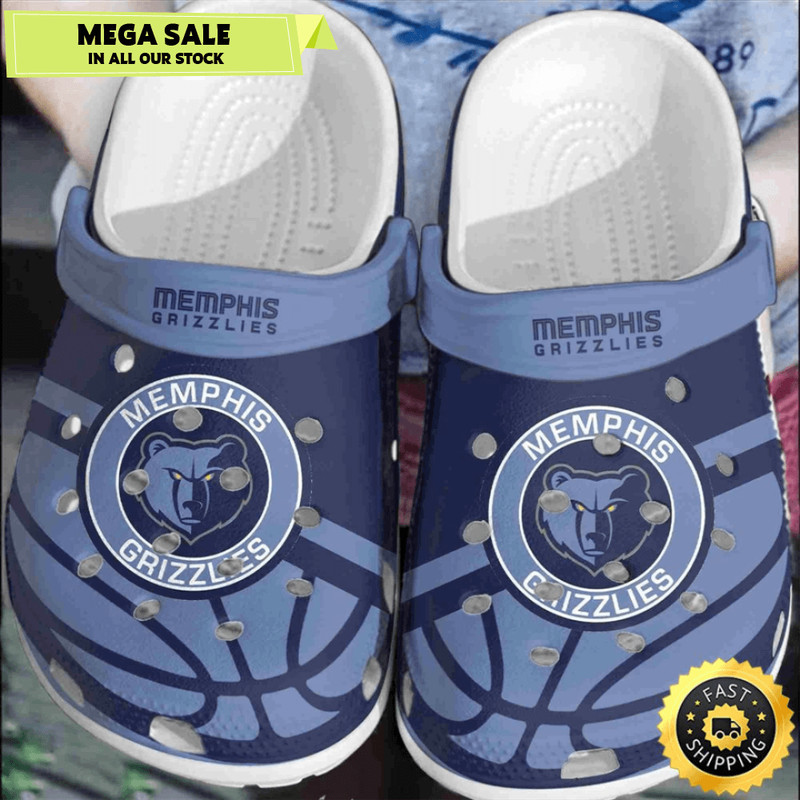 Memphis Grizzlies Basketball Club Clogs Shoes Crocband Comfortable Crocs For Men Women 0