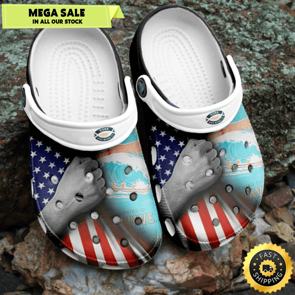 Kona Brewing Beer Adults Crocs Shoes Comfortable Clogs Crocband For Men Women 0