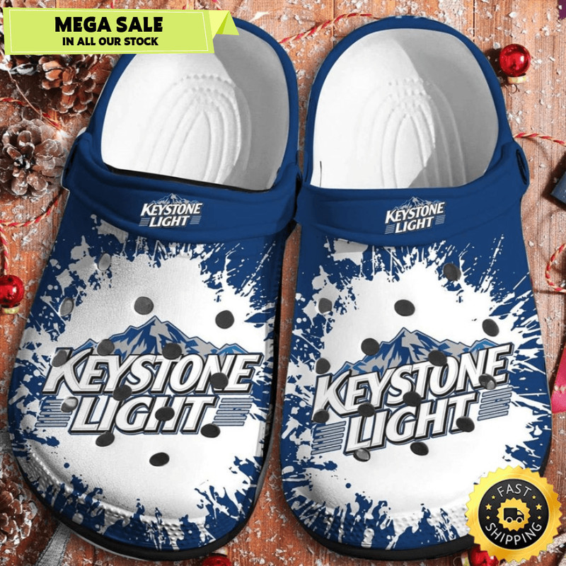 Keystone Light Beer Drinking Crocband Clog Shoes 0