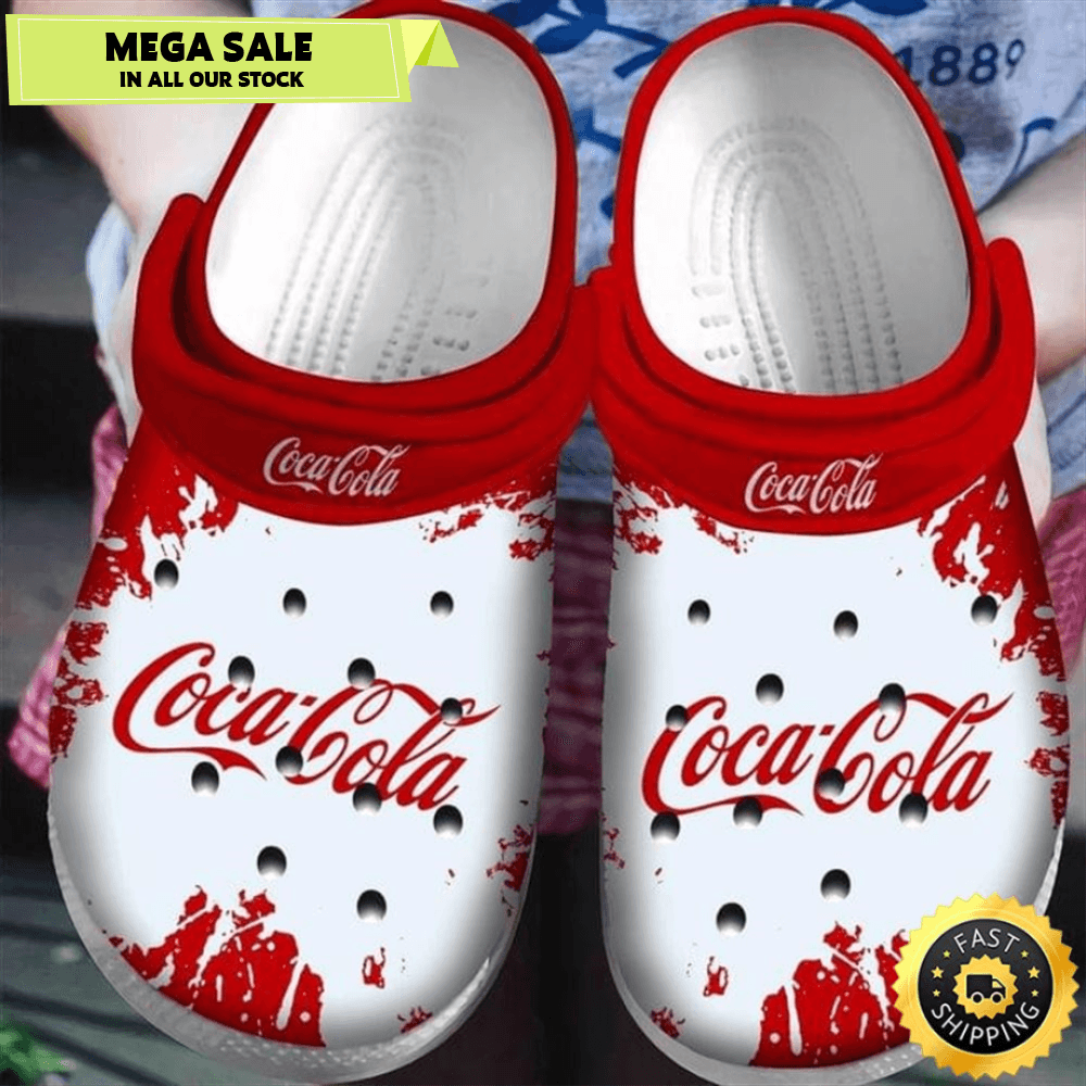 Coca Cola Logo Basic Crocs Crocband Clog Shoes 0