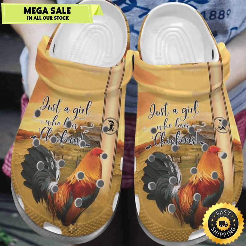 Chicken Croc Rooster Croc Chicken Farm Classic Clog Rooster Farm Clog For Mother Crocs Clog Shoes 0