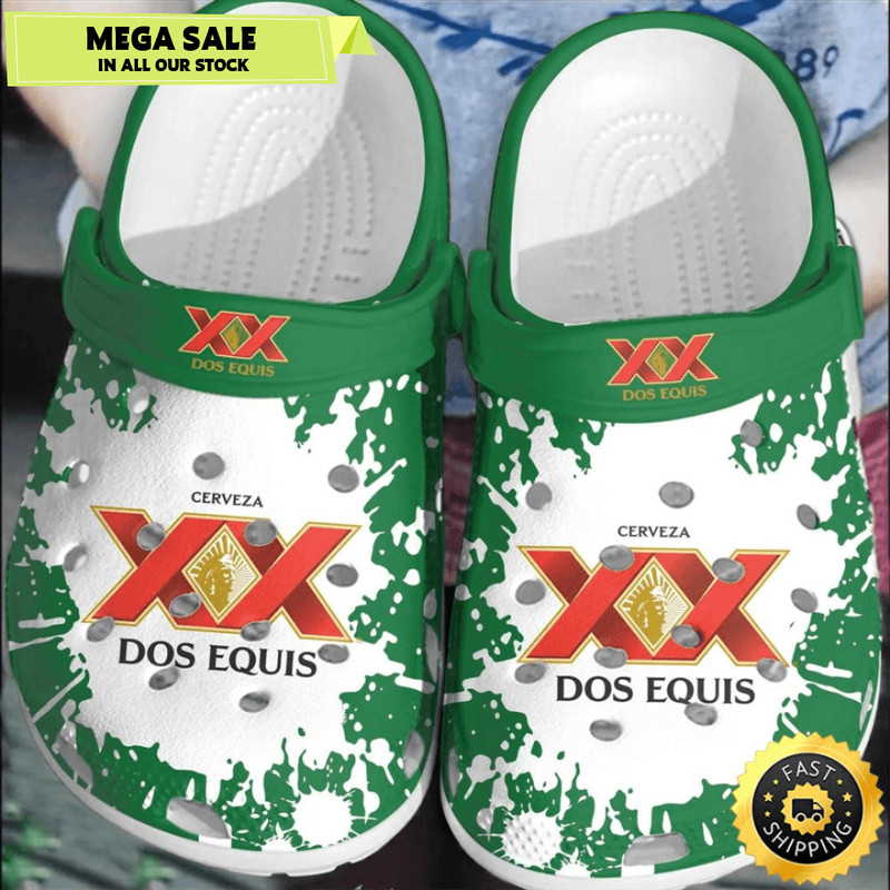 Cerveza Dos Equis Beer Crocband Shoes Comfortable Clogs Crocs For Men Women 0