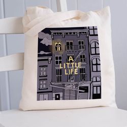 A Little Life Tote Bag, Yanagihara book, Lgbt Bag, Jude, Wille ,Bookish Tote Bag