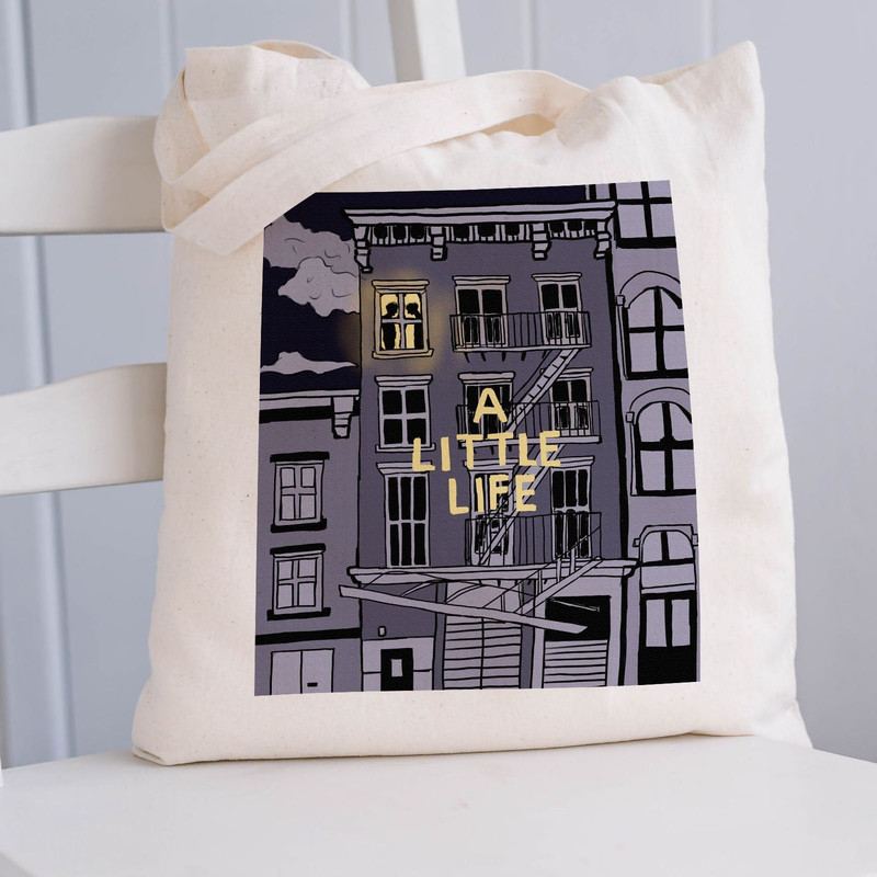 A Little Life Tote Bag, Yanagihara book, Lgbt Bag, Jude, Wille ,Bookish Tote Bag.jpg