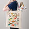 Dinosaurs Canvas Tote Bag, Long Handles Dinosaur Fair Trade Canvas Bag,.jpg