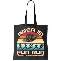 Area 51 Fun Run September 20 2019 Vintage Tote Bag