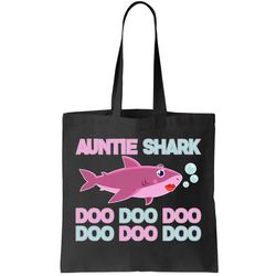 Auntie Shark Doo Doo Doo Tote Bag