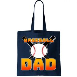 Baseball Dad Cute Father Tote Bag
