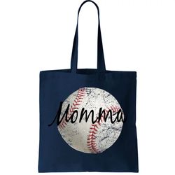 Baseball Momma Tote Bag