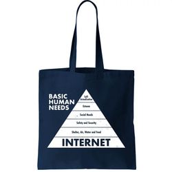 Basic Human Needs Pyramid Tote Bag