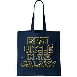 Best Uncle In The Galaxy Tote Bag