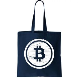 Bitcoin Symbol Tote Bag