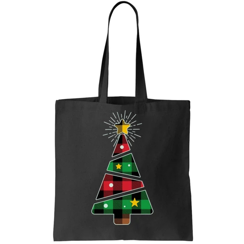Christmas Multi Plaid Tree Tote Bag.jpg