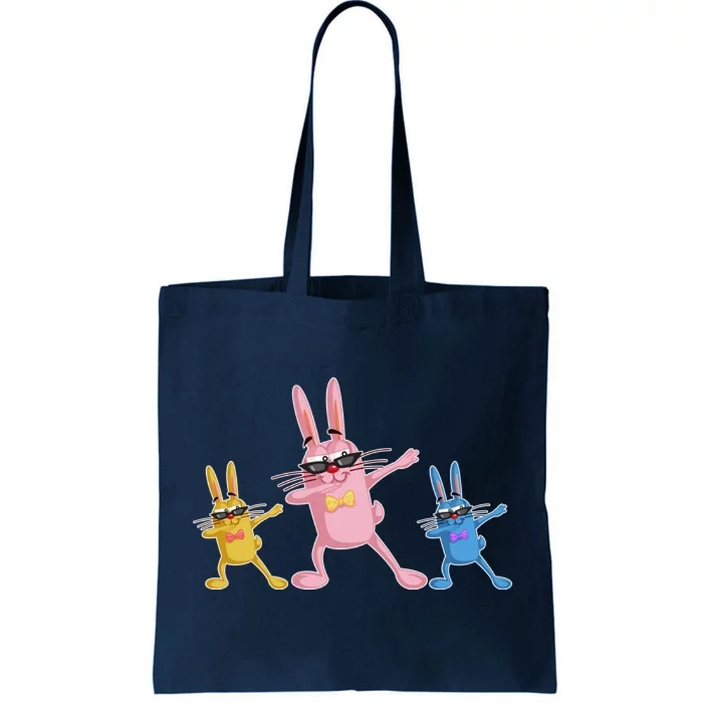 Cool Dabbing Easter Bunnies Tote Bag.jpg