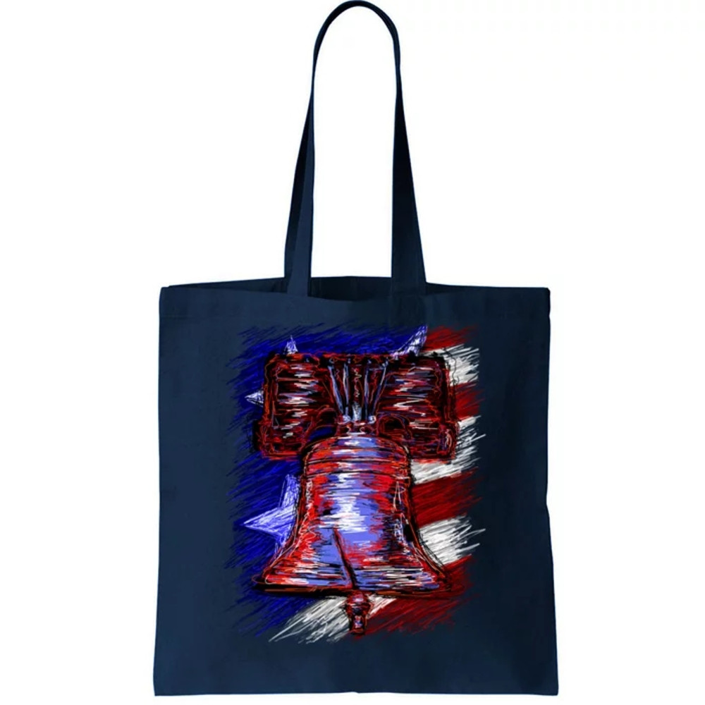 Cracked Liberty Bell Freedom America Tote Bag.jpg