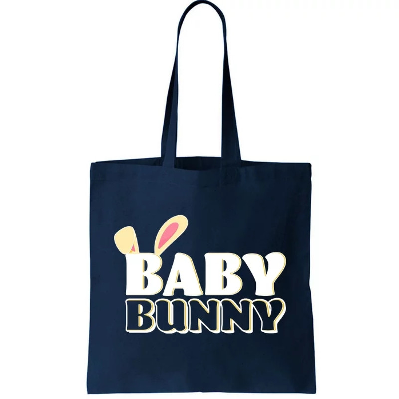 Cute Easter Baby Bunny Matching Family Shirts Tote Bag.jpg