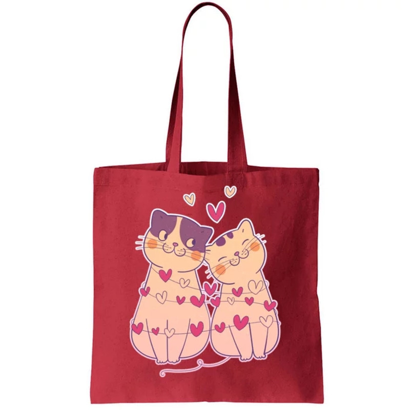 Cute Valentine's Day Kitties Tote Bag.jpg