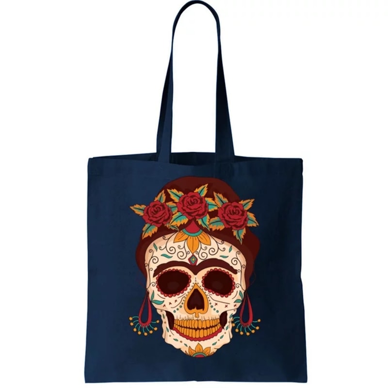 Day Of The Dead Female Tote Bag.jpg