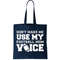 Don't Make Me Use My Football Mom Voice Tote Bag.jpg