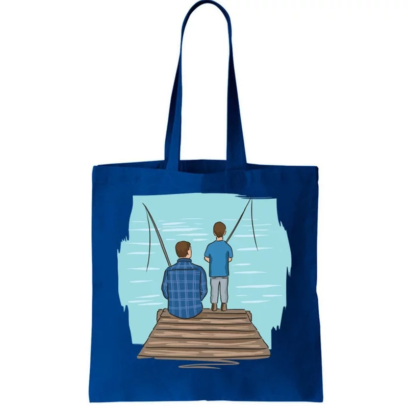 Father And Son Fishing Tote Bag.jpg