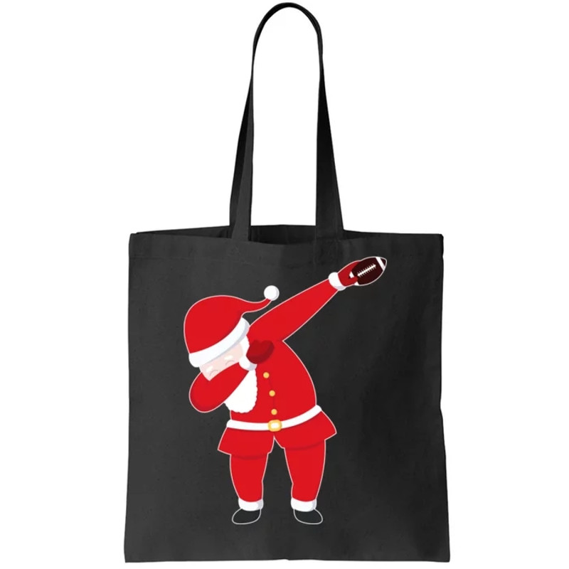 Football Dabbing Santa Tote Bag.jpg