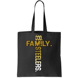 god family steelers tote bag
