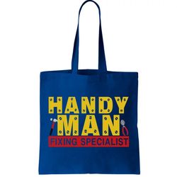 Handy Man Fixing Specialist Tote Bag