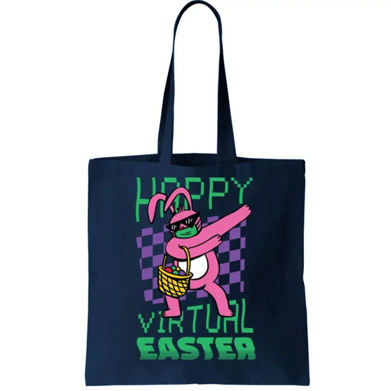 Happy Virtual Easter Tote Bag.jpg