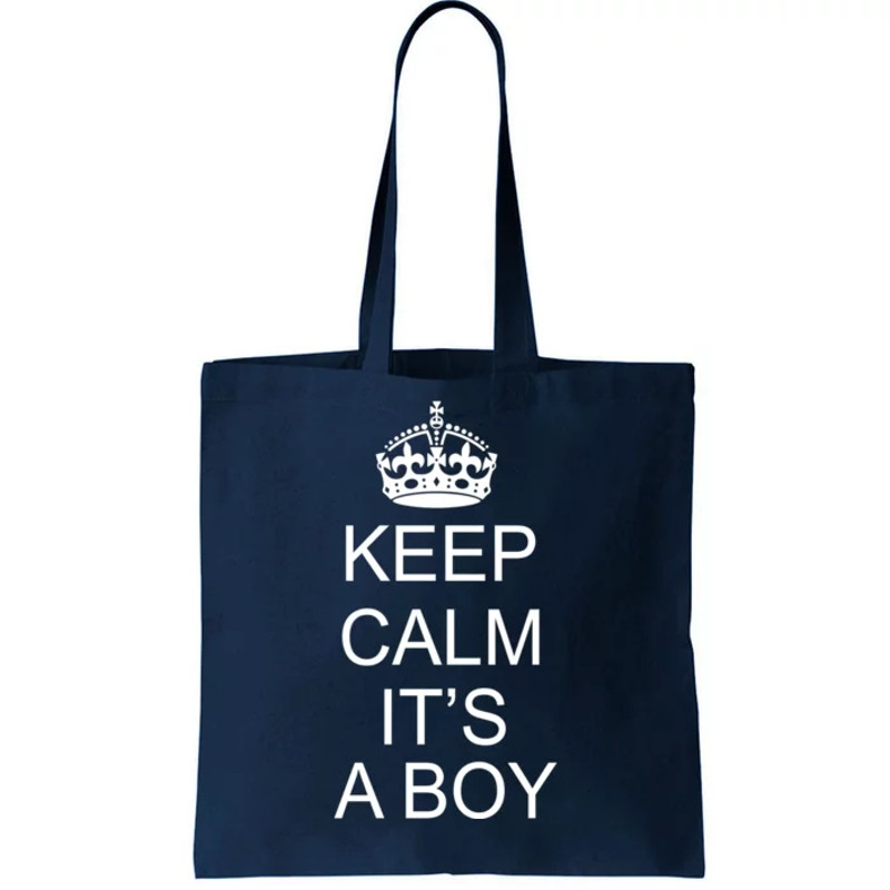 Keep Calm It's A Boy Tote Bag.jpg