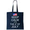 Keep Calm It's The 4th of July USA Flag Tote Bag.jpg