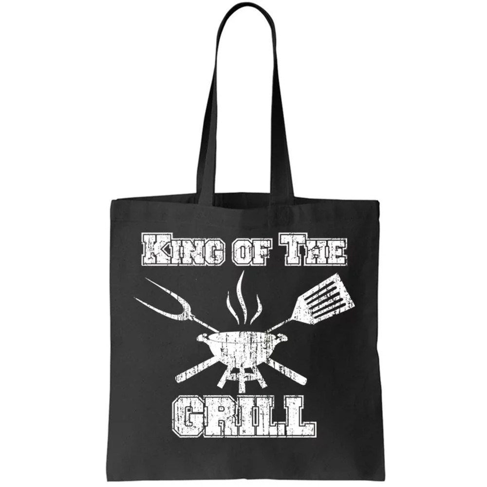 King Of The Grill Tote Bag.jpg