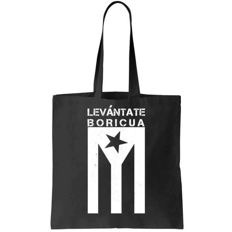 Levantate Boricua Flag Ricky Renuncia Tote Bag.jpg