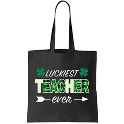 Luckiest Teacher Ever Tote Bag
