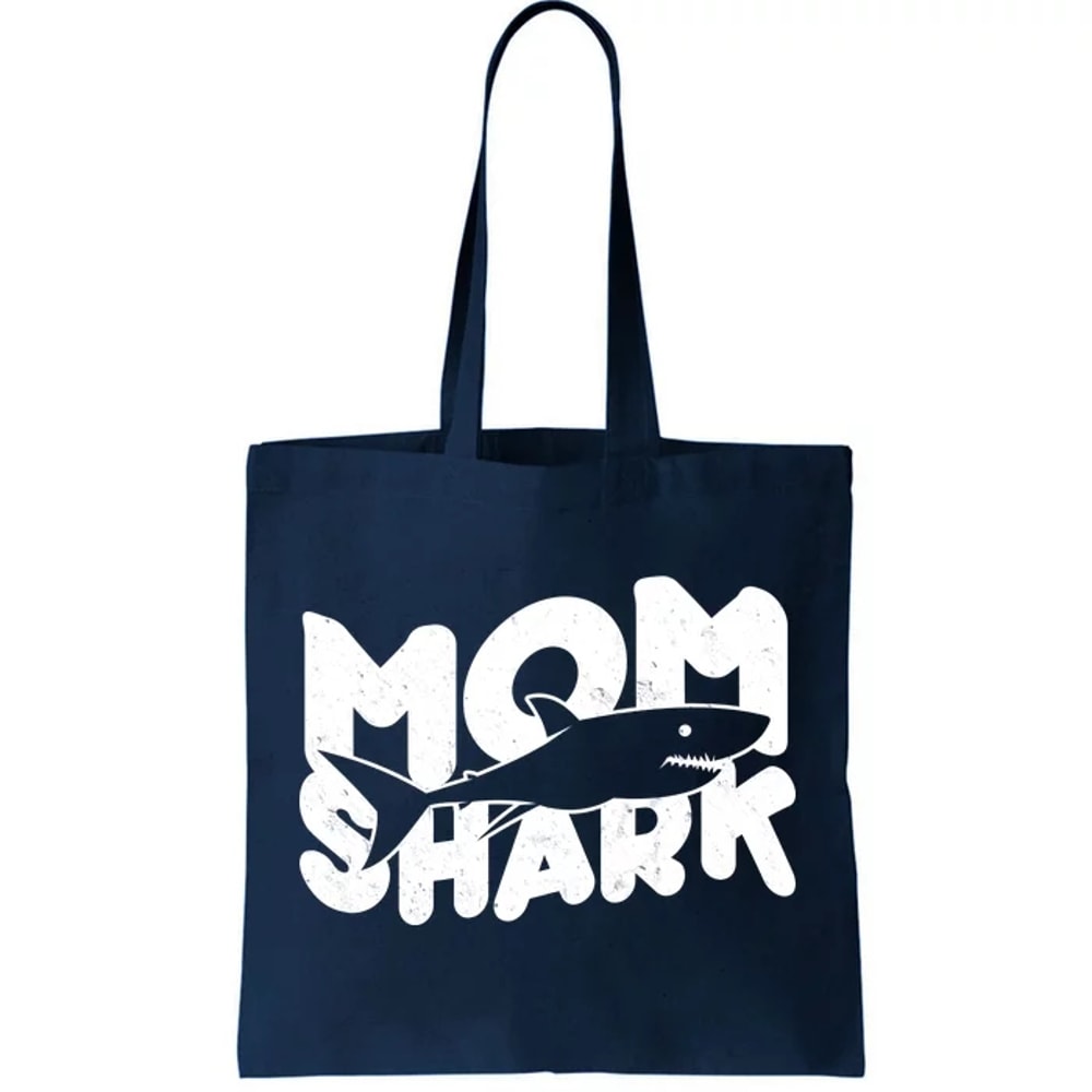 Mom Shark Funny Cute Tote Bag.jpg
