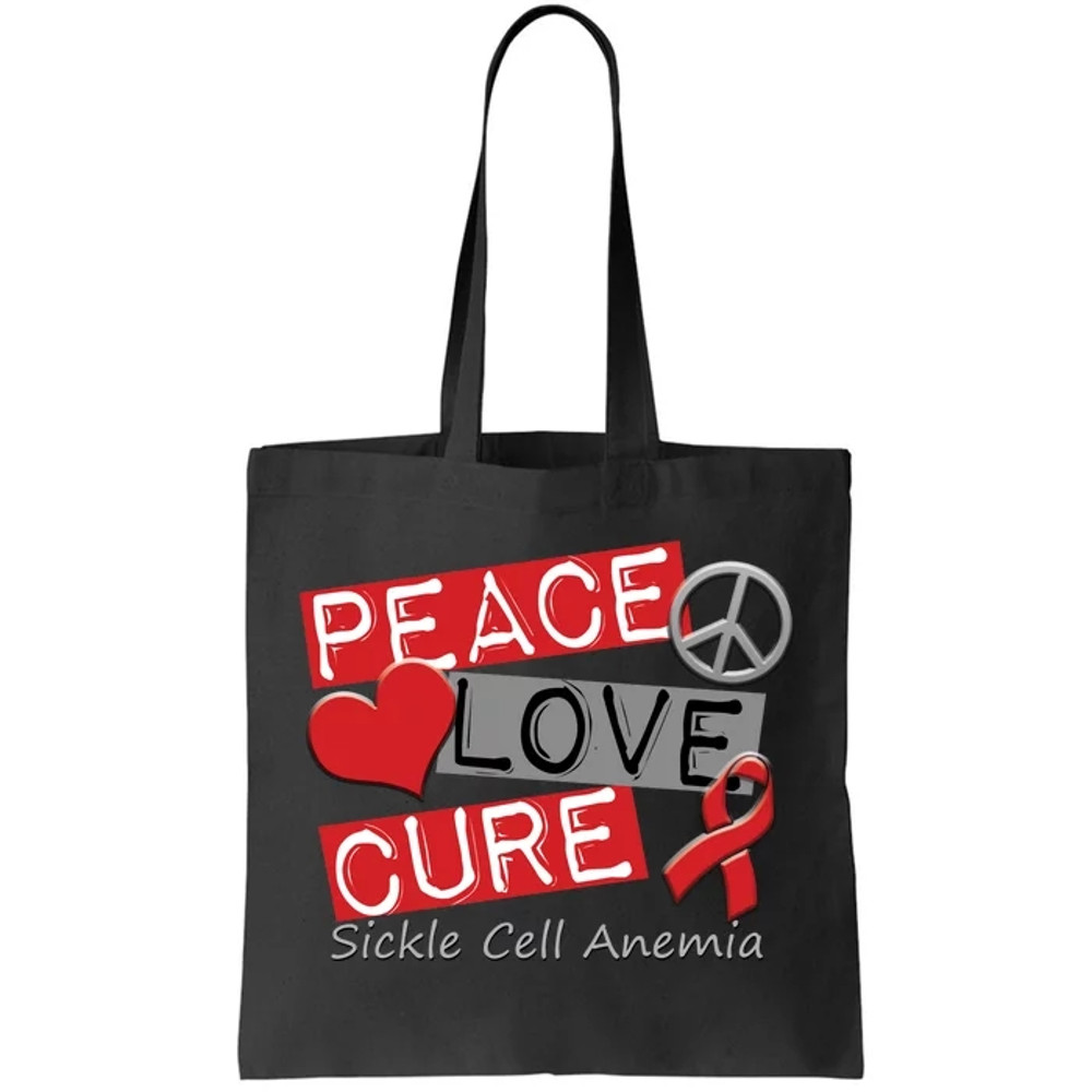 Peace Love Cure Sickle Cell Anemia Tote Bag.jpg