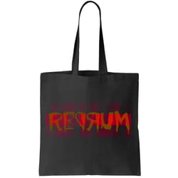 redrum tote bag