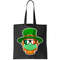 St Patrick's Day Quarantine Leprechaun With Mask Tote Bag.jpg
