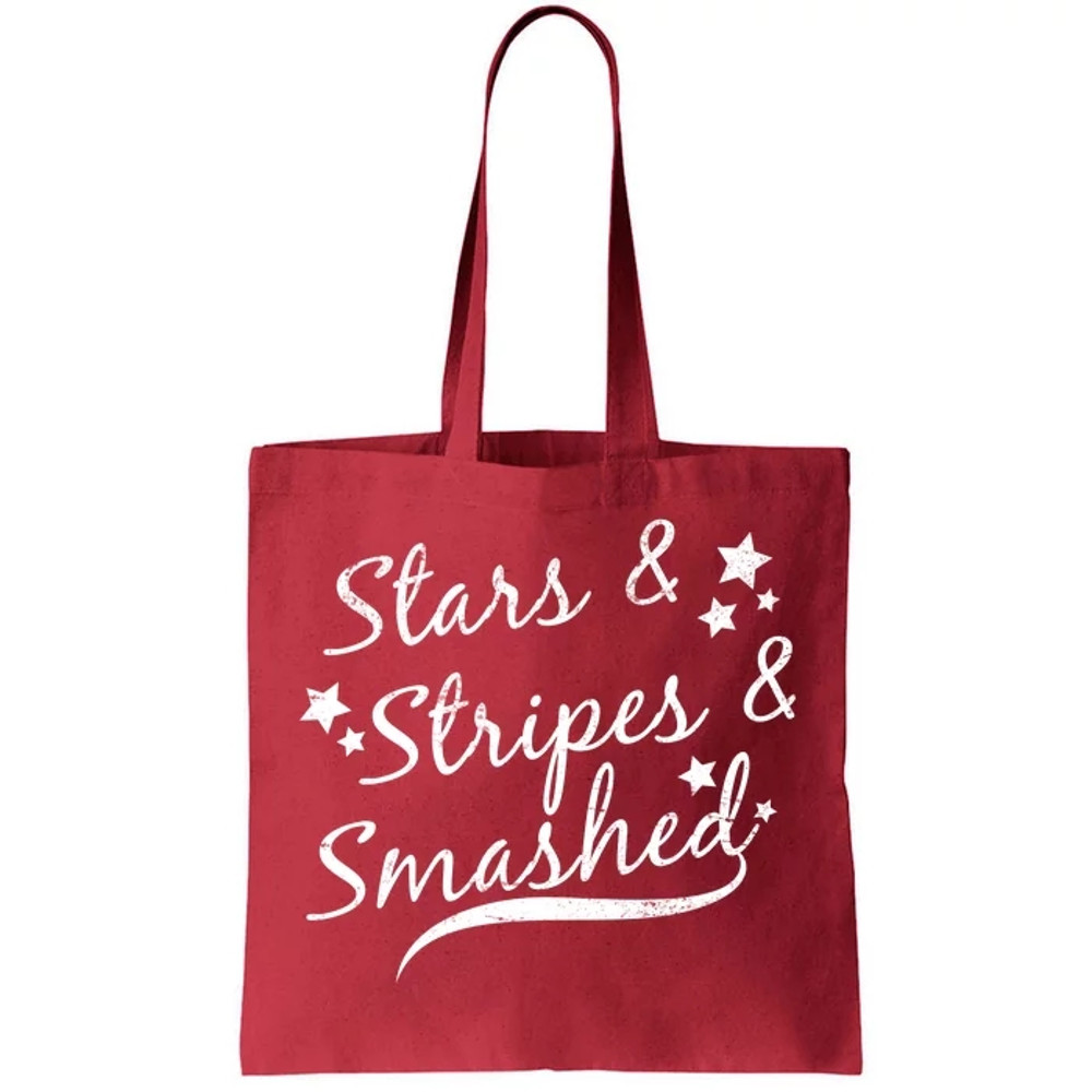 Stars Stripes And Smashed Tote Bag.jpg