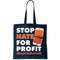 Stop Hate for Profit StopHateForProfit Cracked Cell Phone Tote Bag.jpg