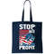 Stop Hate for Profit USA Flag Fist Tote Bag.jpg