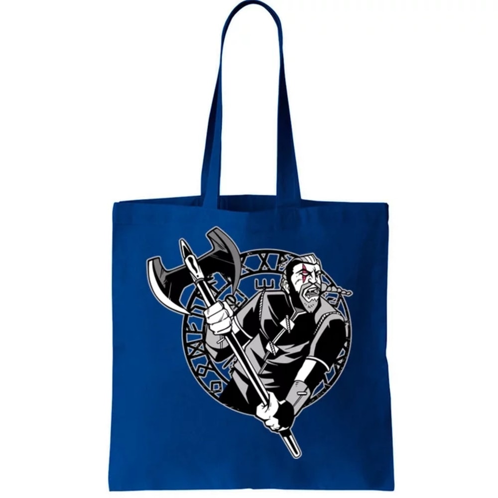 Viking Warrior Weapon Tote Bag.jpg