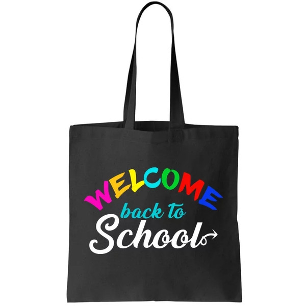 Welcome Back To School Arrow Tote Bag.jpg