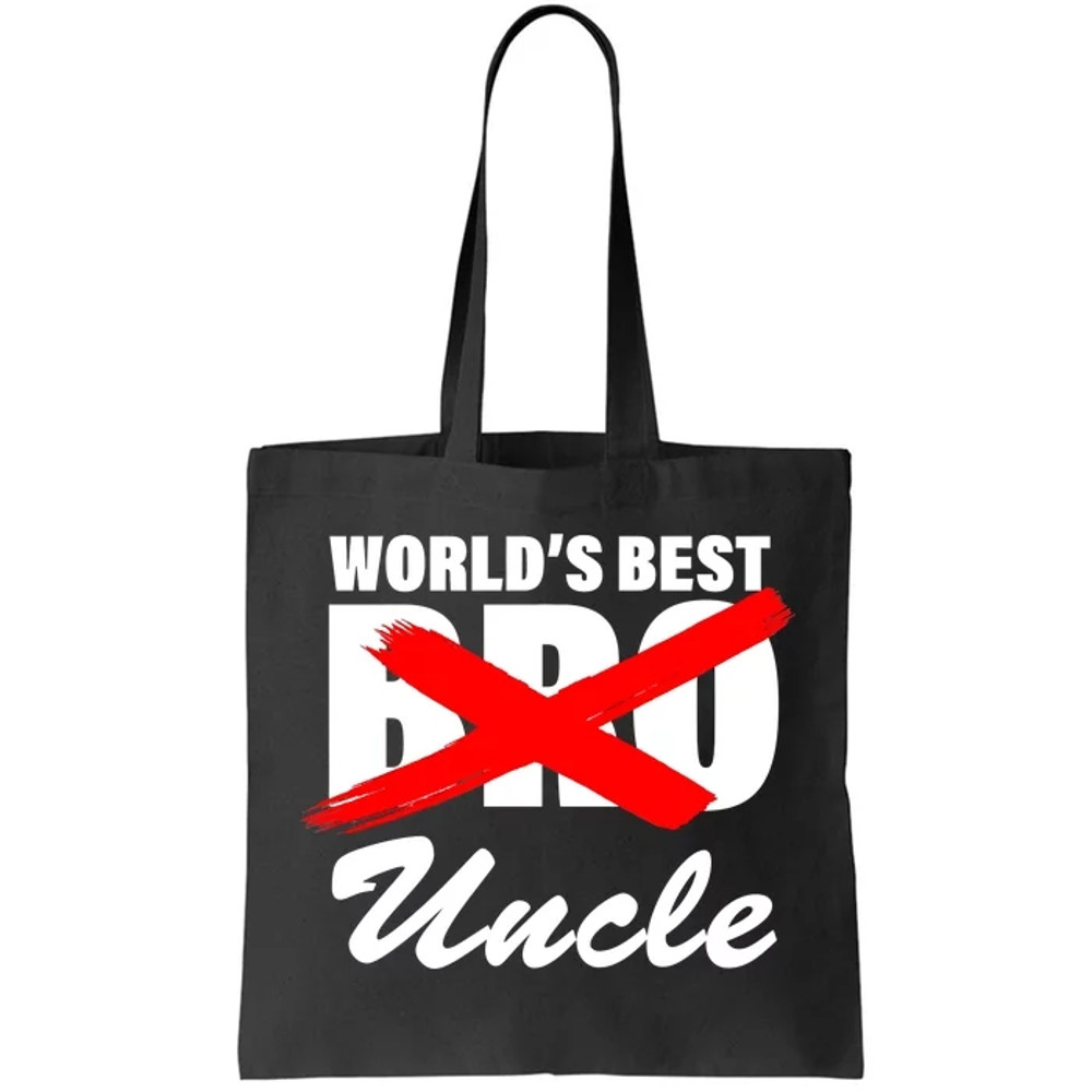 Worlds Best Bro (Uncle) Funny Tote Bag.jpg
