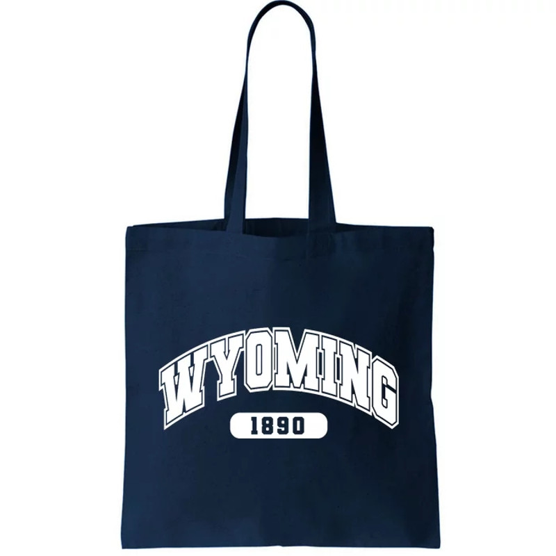 Wyoming Collegiate Style 1890 Tote Bag.jpg