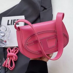 Women's Diesel 1DR pink bag