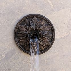 Water Spout Rosette Pool fountain Water fountain emitter Pool water feature
